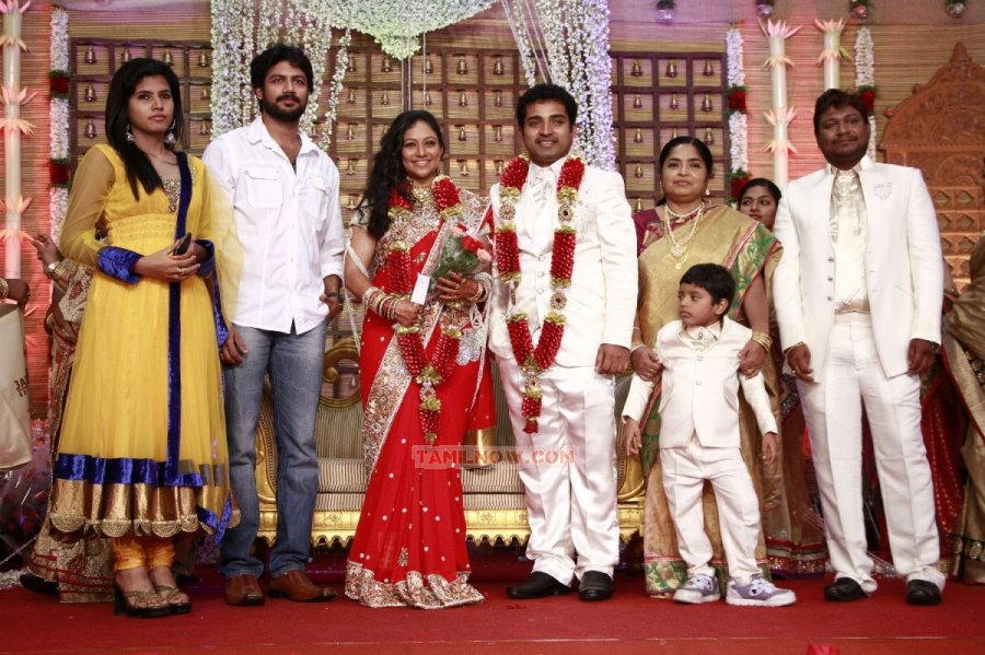 Choreographers Shobi Lalitha Wedding Reception Stills 2452