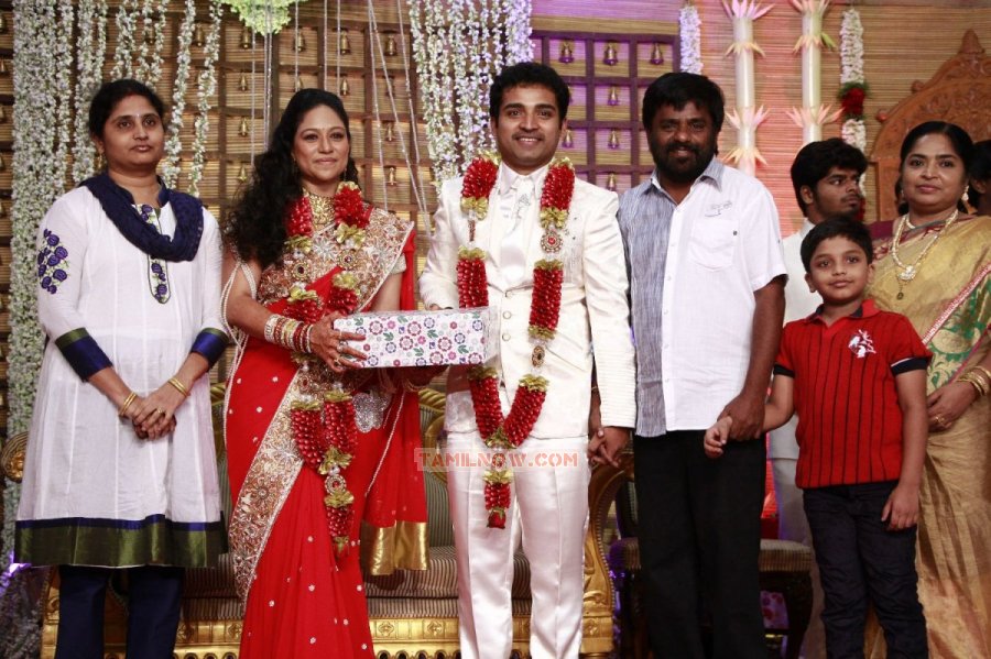 Choreographers Shobi Lalitha Wedding Reception Stills 4160