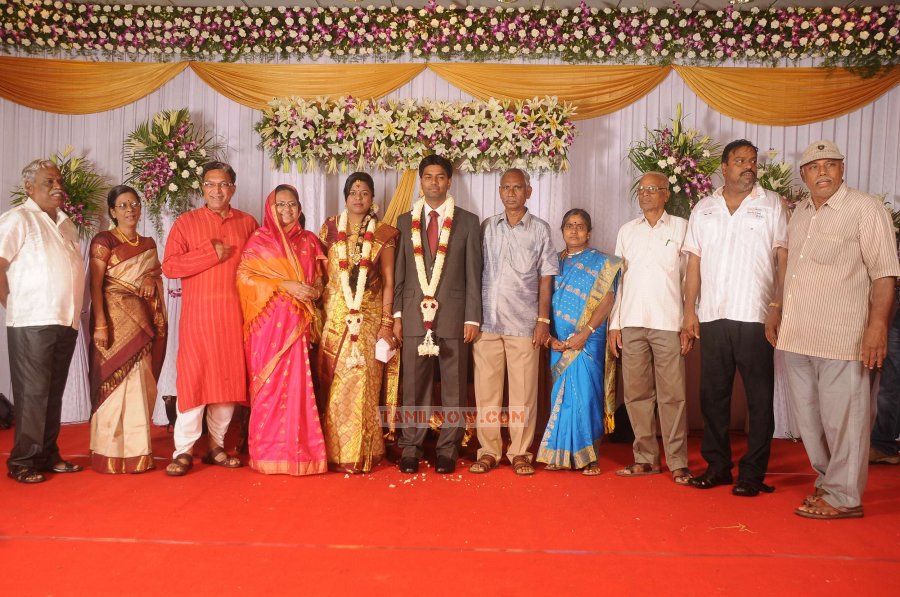 Chozha Ponnurangam Daughter Wedding Reception 7550