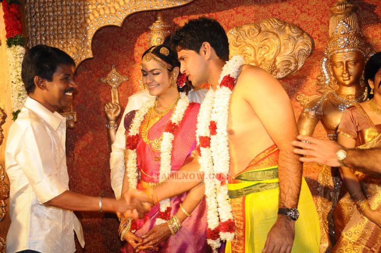 Cricketer Aniruddha Srikanth Wedding Reception 1800