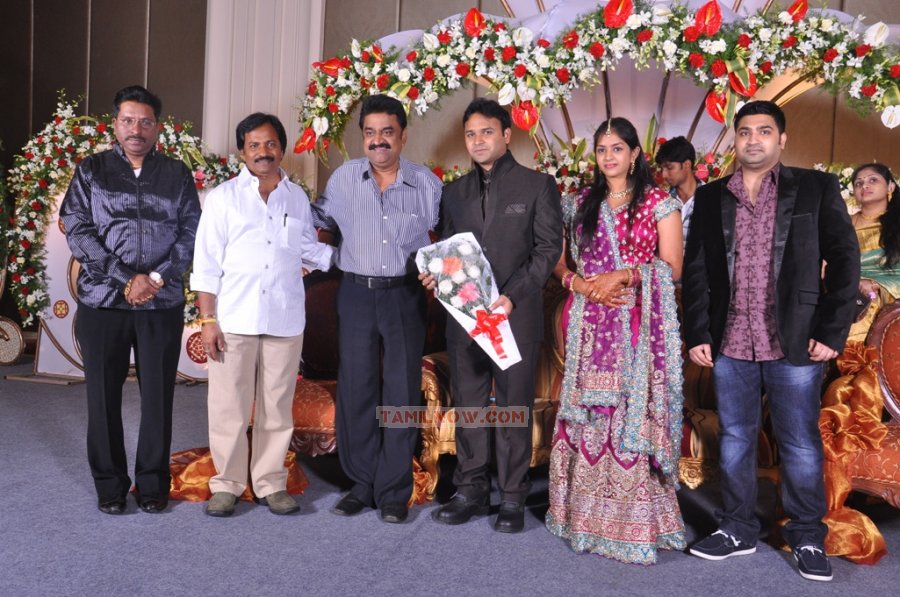 Director Jothikrishna Wedding Reception Stills 8949