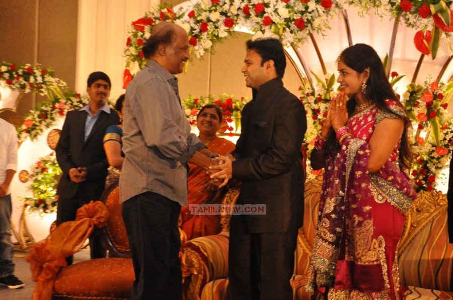 Superstar Rajinikanth At Jothikrishna Wedding Reception 582