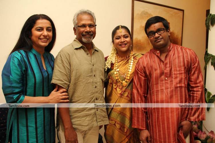 Suhasini And Maniratnam At Selvaraghavan Engagement