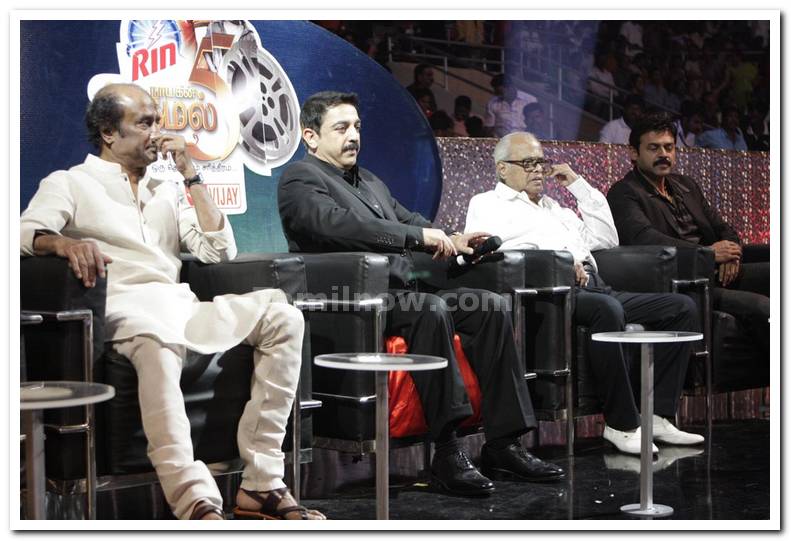 Kamal And Rajanikant With Balachander