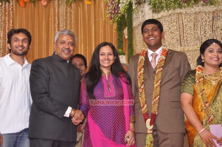 Four Frames Kalyanam Son Satheesh Reception Photos 573