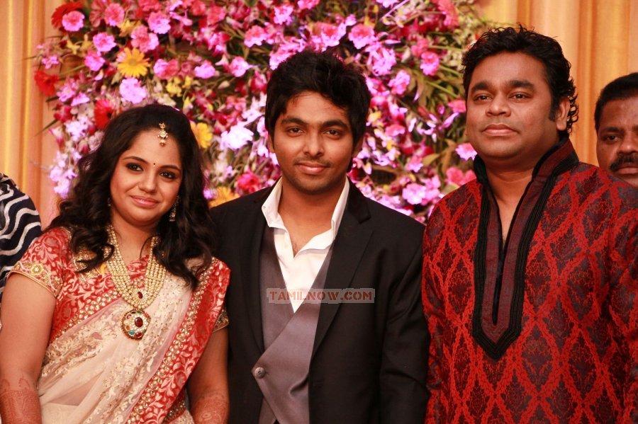 A R Rahman With Gv Prakash Saindhavi 872