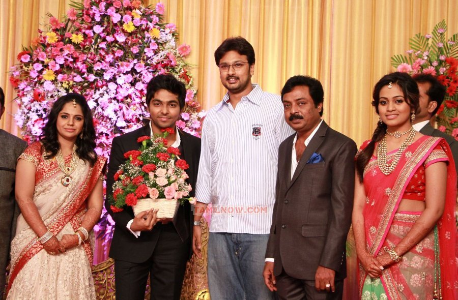 Gv Prakash Saindhavi Reception 3056