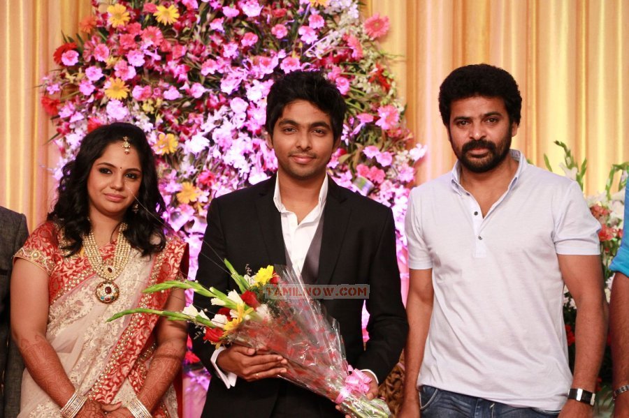 Gv Prakash Saindhavi Reception 7288