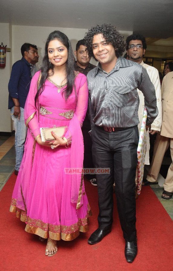 Gv Prakash Saindhavi Reception Stills 586