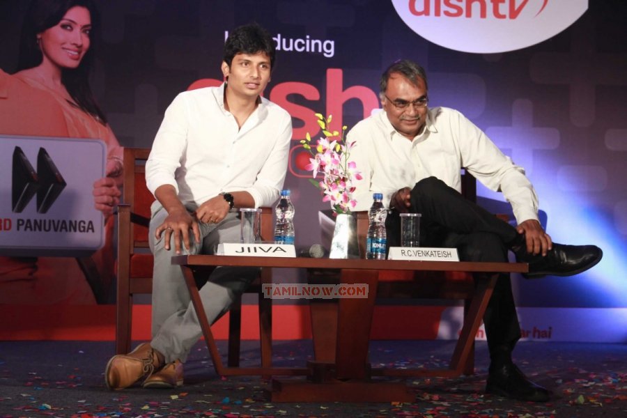 Jiiva In Dish Tv Curtain Raiser Launch 9768