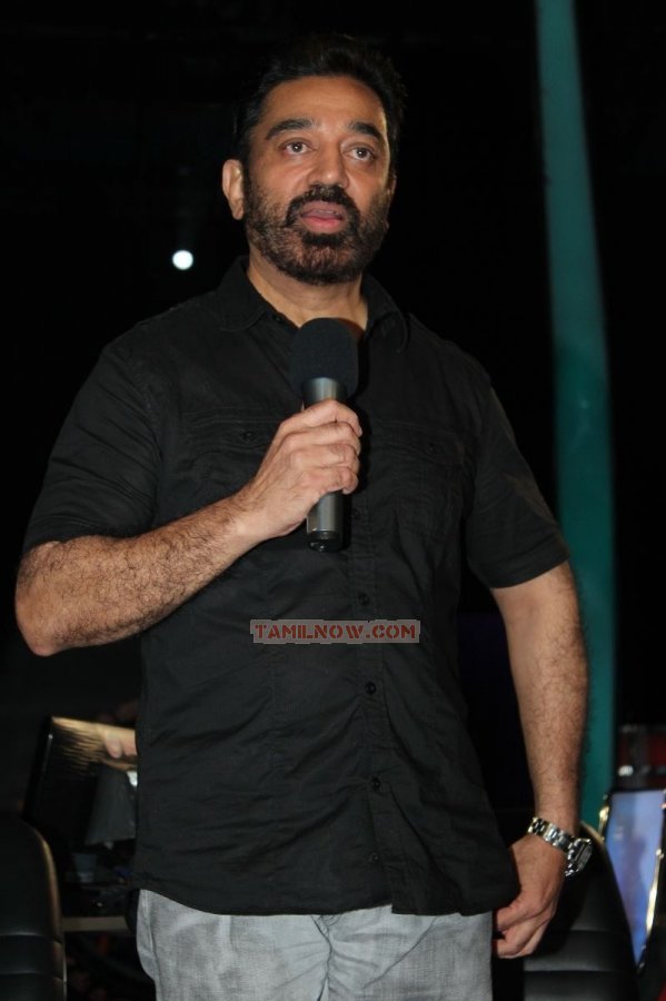 Kamal At Neengalum Vellalam Oru Kodi Pressmeet 8979