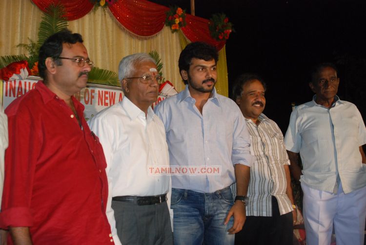 Karthi At Inauguration Of New Association 3633