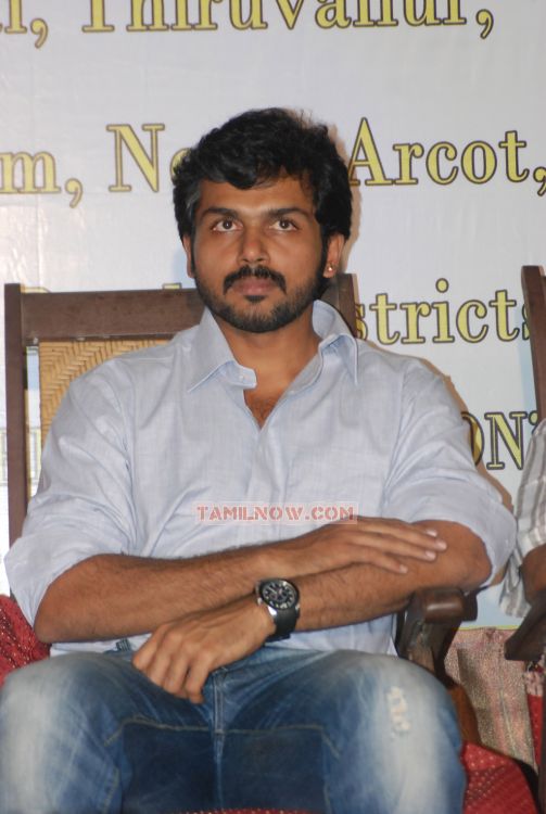 Karthi At Inauguration Of New Association 4705