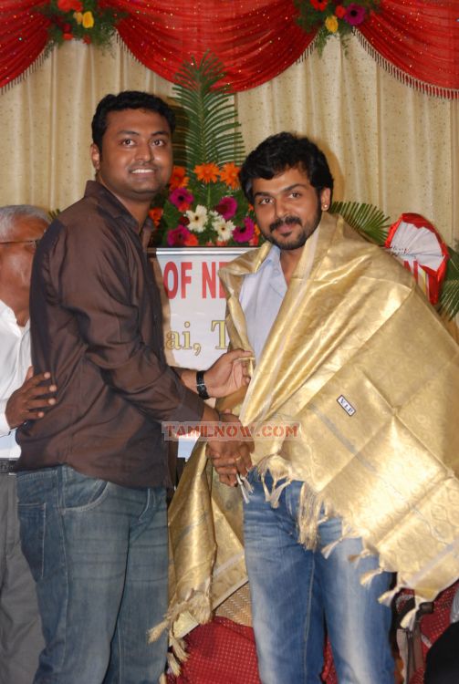 Karthi At Inauguration Of New Association 8692