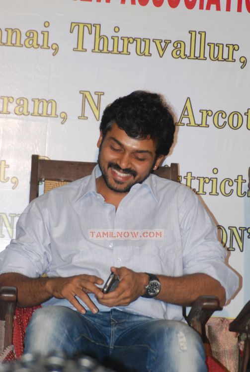 Karthi At Inauguration Of New Association 9117