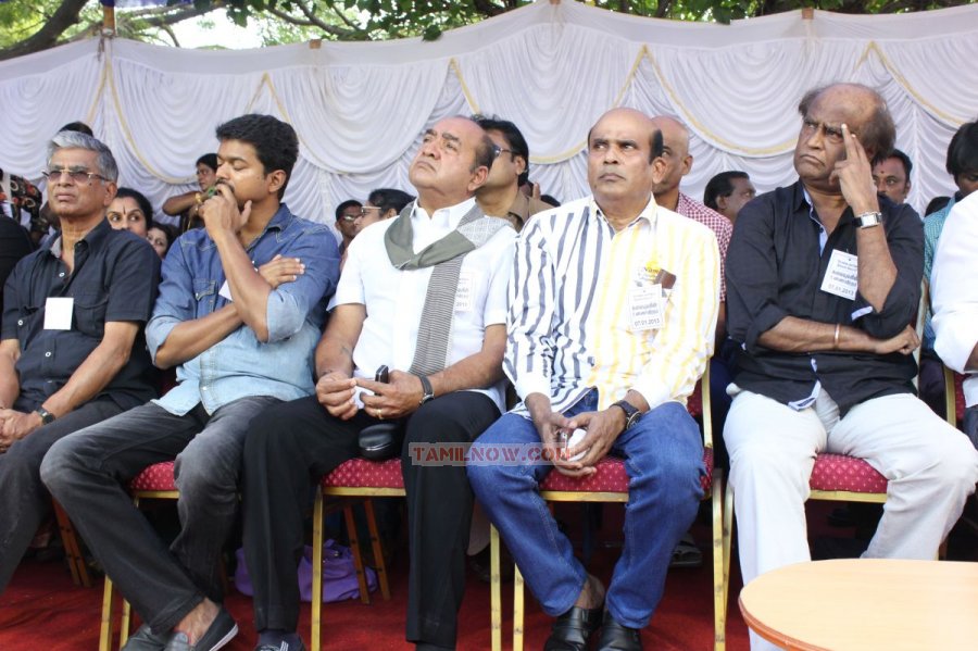 Kollywood Stars Fasting Against Tax 8714