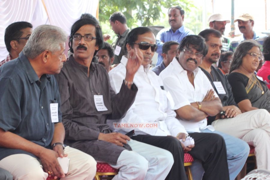 Kollywood Stars Fasting Against Tax Stills 5664