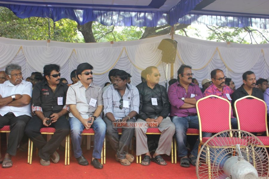 Kollywood Stars Fasting Against Tax Stills 5746