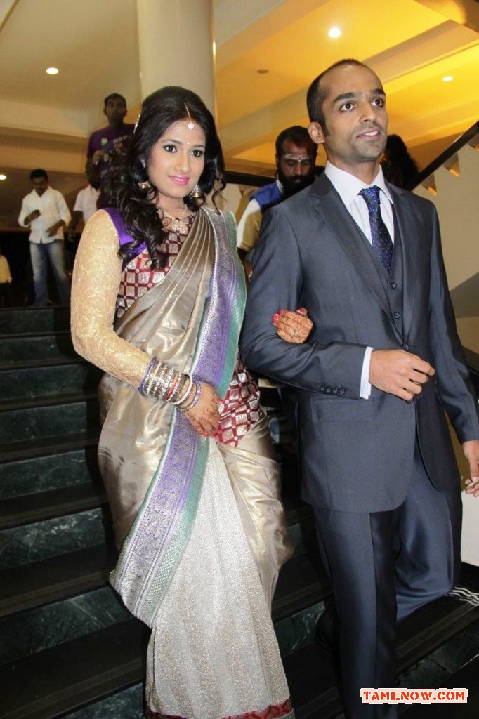 Lakshmi Ramakrishna Daughter Sharadha Reception 5230