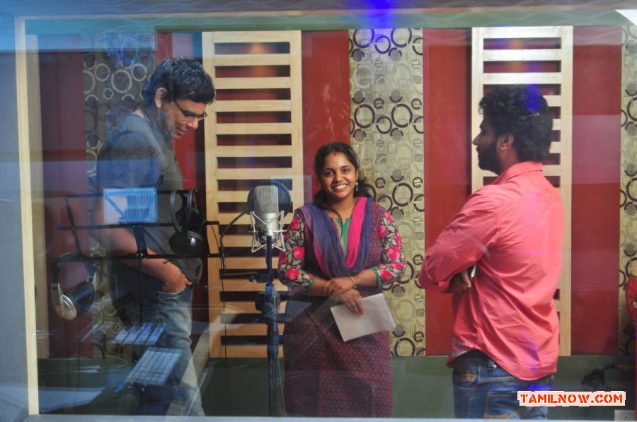 Madhu Maadhu Soodhu Song Recording Stills 9169