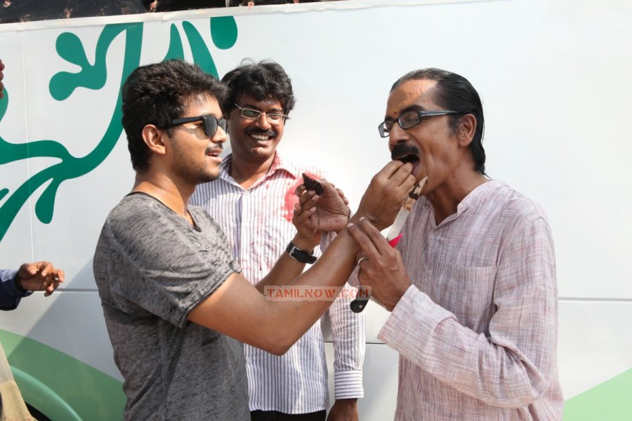 Manobala Birthday Celebration With Vijay 9467