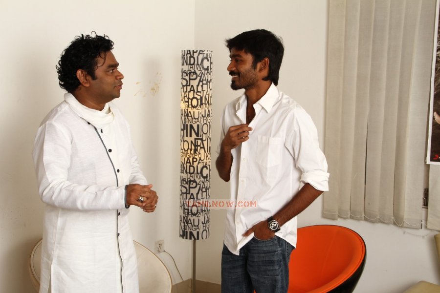 A R Rahman And Dhanush 863