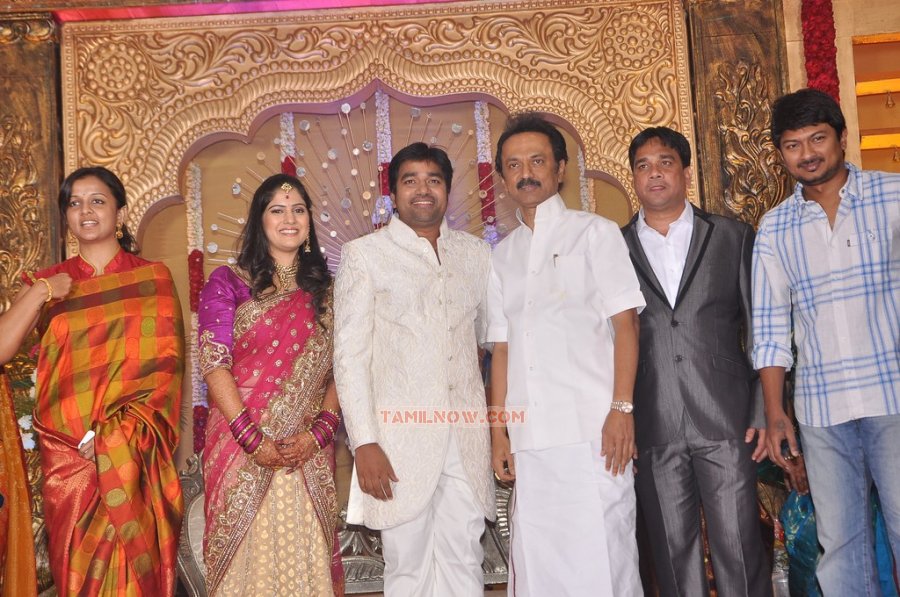 Mirchi Shiva Wedding Reception Photos 469