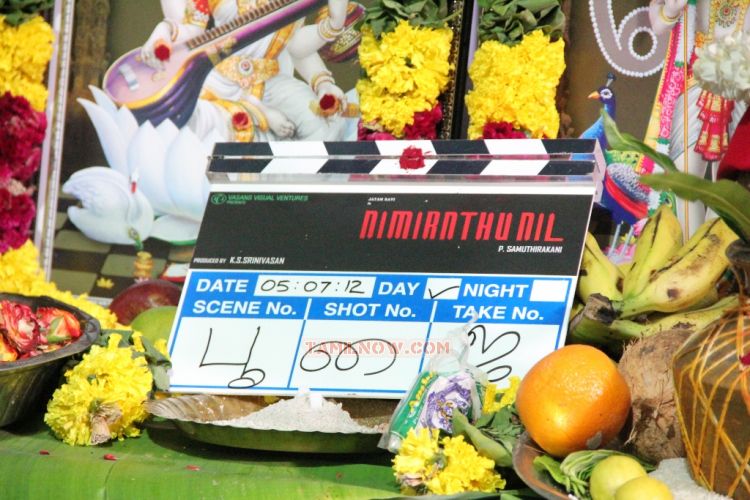 Nimirnthu Nil Movie Pooja 8802