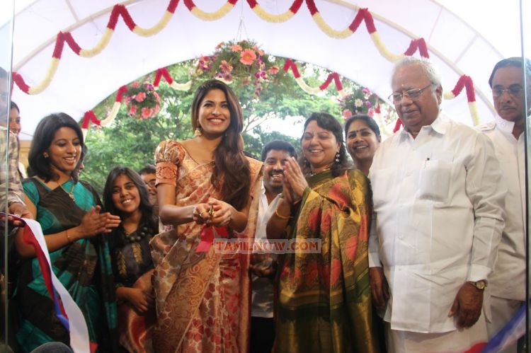 Parvathy Omanakuttan Launches Kovai Palam Silks 2674