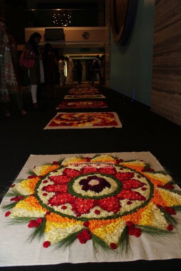 Pookkalam Contest At Inox 3269