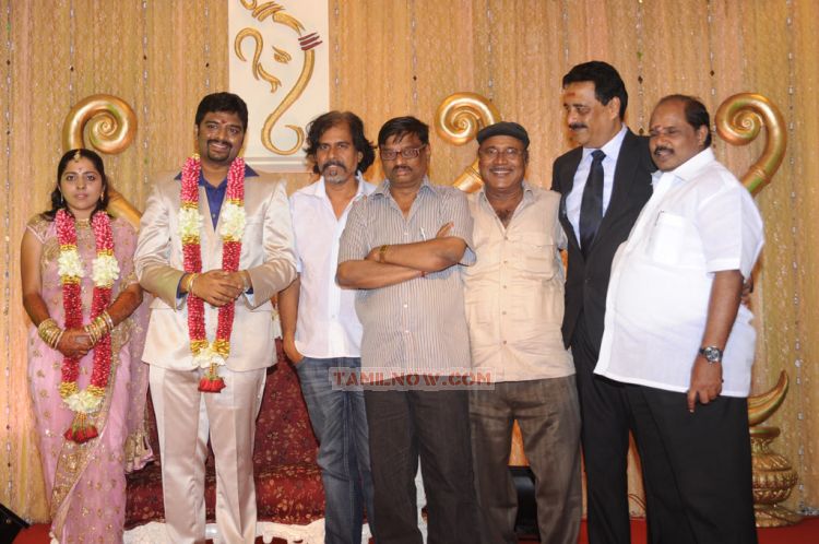 Producer Anbalaya Prabhakaran Son Wedding Reception 4779