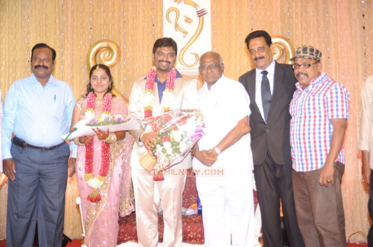 Producer Anbalaya Prabhakaran Son Wedding Reception 6084