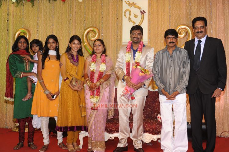 Producer Anbalaya Prabhakaran Son Wedding Reception 8842