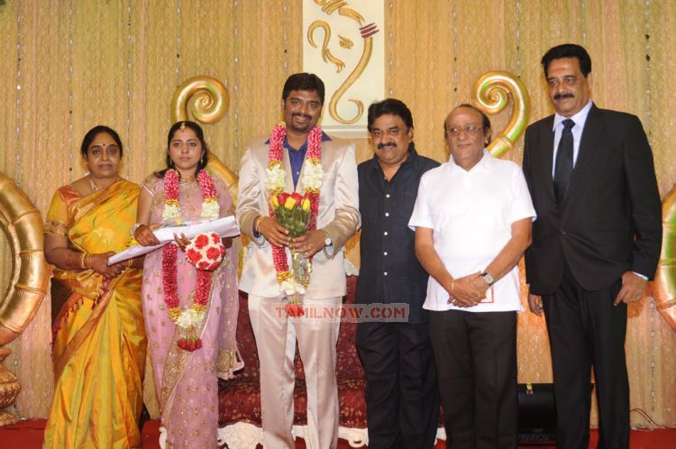 Producer Anbalaya Prabhakaran Son Wedding Reception 9188