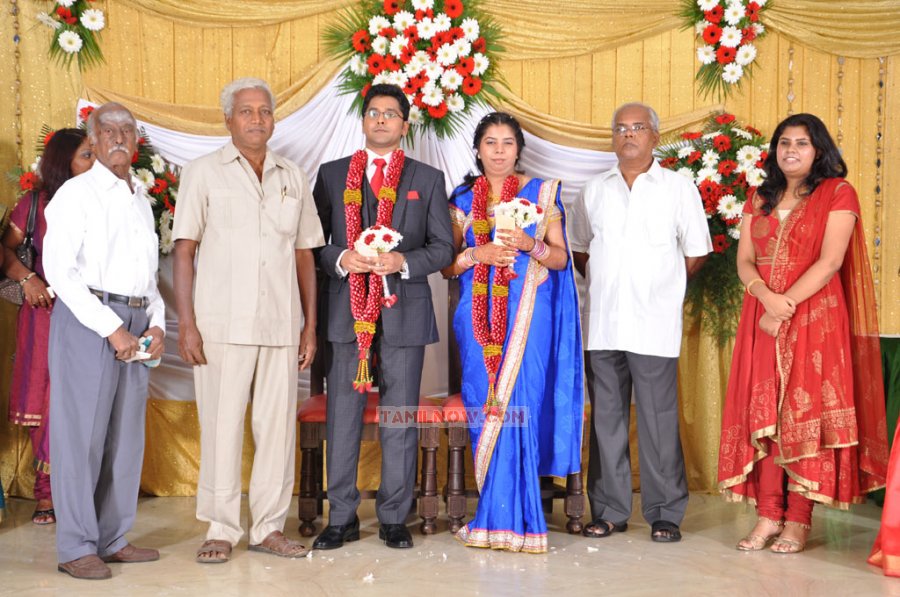 Producer M Ramanathan Daughter Reception 7488