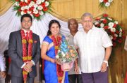 Producer M Ramanathan Daughter Reception 7542