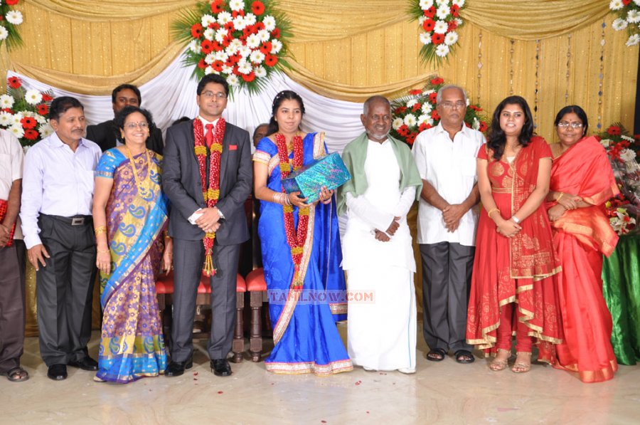 Producer M Ramanathan Daughter Reception Stills 9159