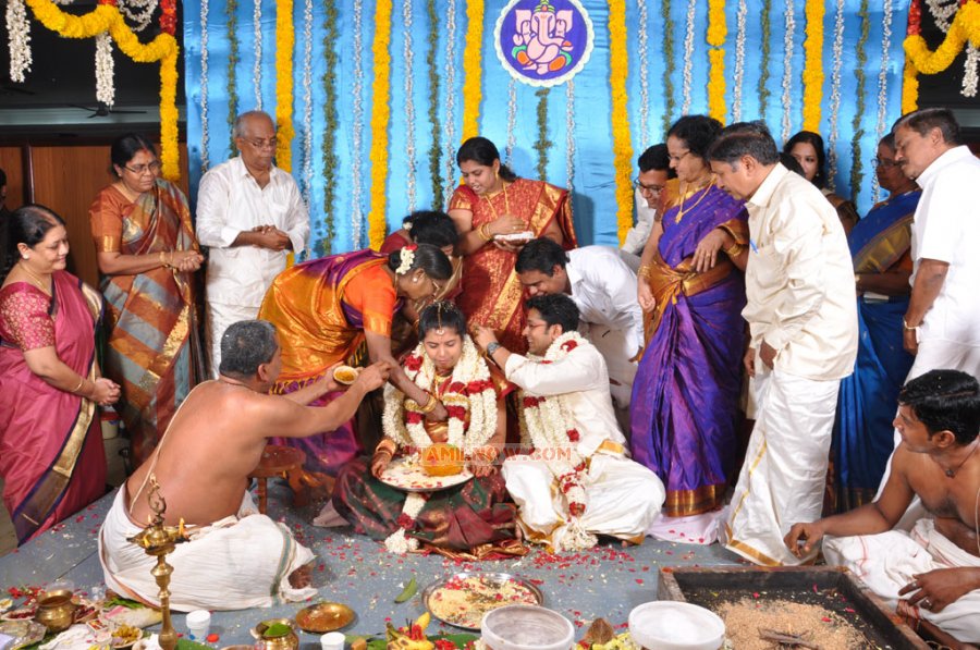 Producer M Ramanathan Daughter Wedding 8554