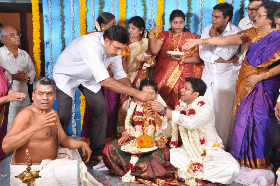 Producer M Ramanathan Daughter Wedding Photos 9776