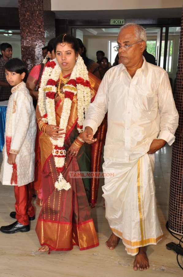 Producer M Ramanathan Daughter Wedding Stills 420