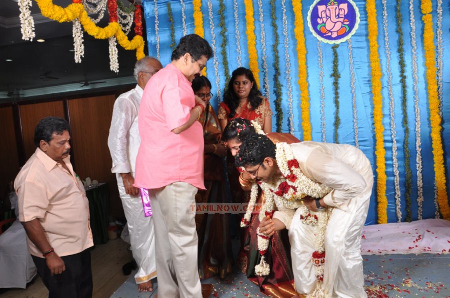 Producer M Ramanathan Daughter Wedding Stills 6615