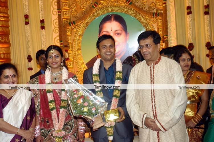 Radha Ravi Son Reception Photo 3