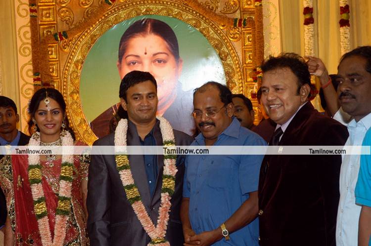 Radha Ravi Son Reception Pics 8