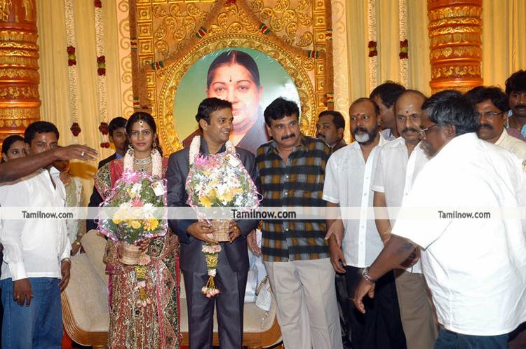 Radha Ravi Son Reception Pictures 6