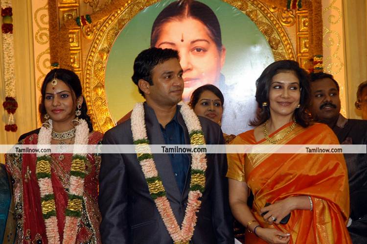 Radha Ravi Son Reception Pictures 7