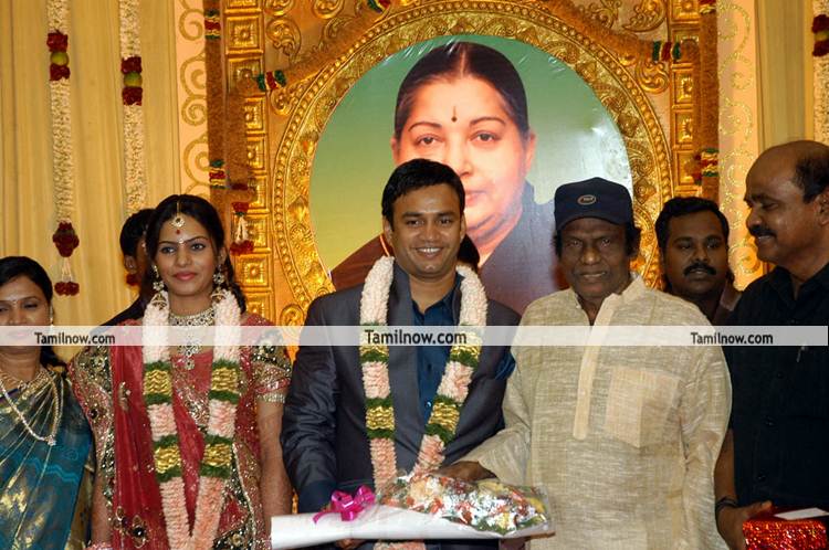 Radha Ravi Son Reception Pictures 8