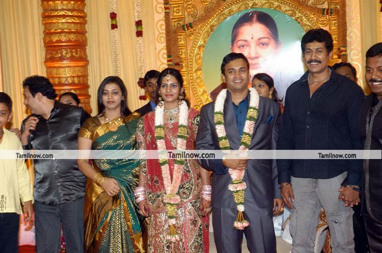 Radha Ravi Son Reception Pictures 9