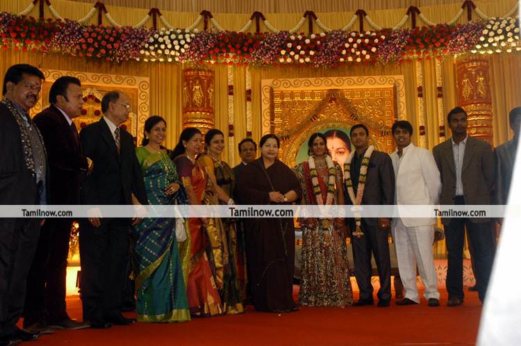 Radha Ravi Son Wedding Reception 8