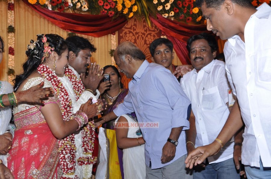 Rajinikant At Fans Marriage 5710