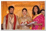 Rambha Marriage Reception Still 10